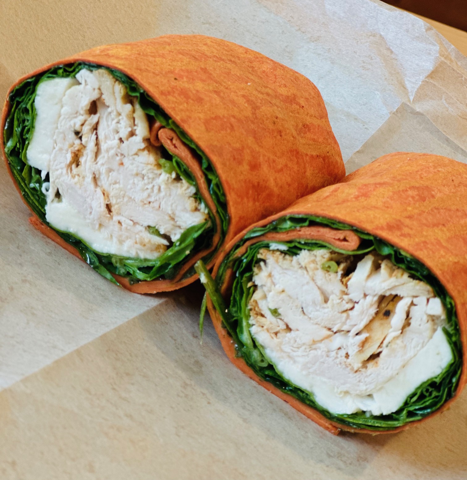 Chicken Pesto Wrap